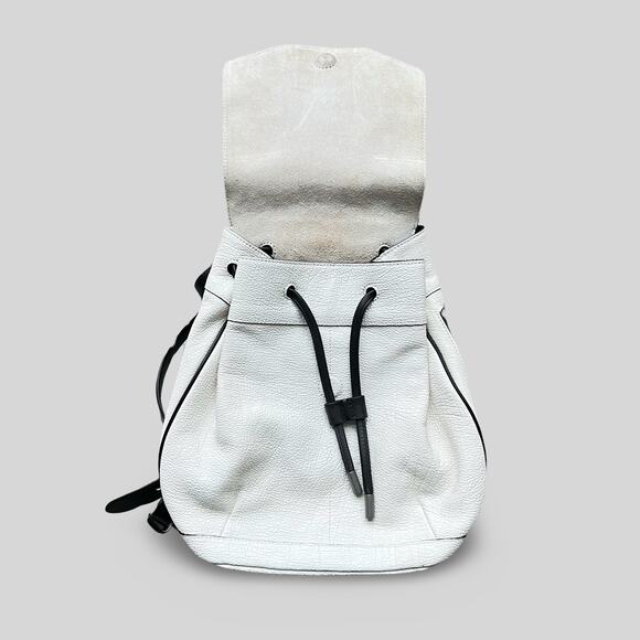 Rag & Bone White Leather Mini Backpack - Picture 6 of 13